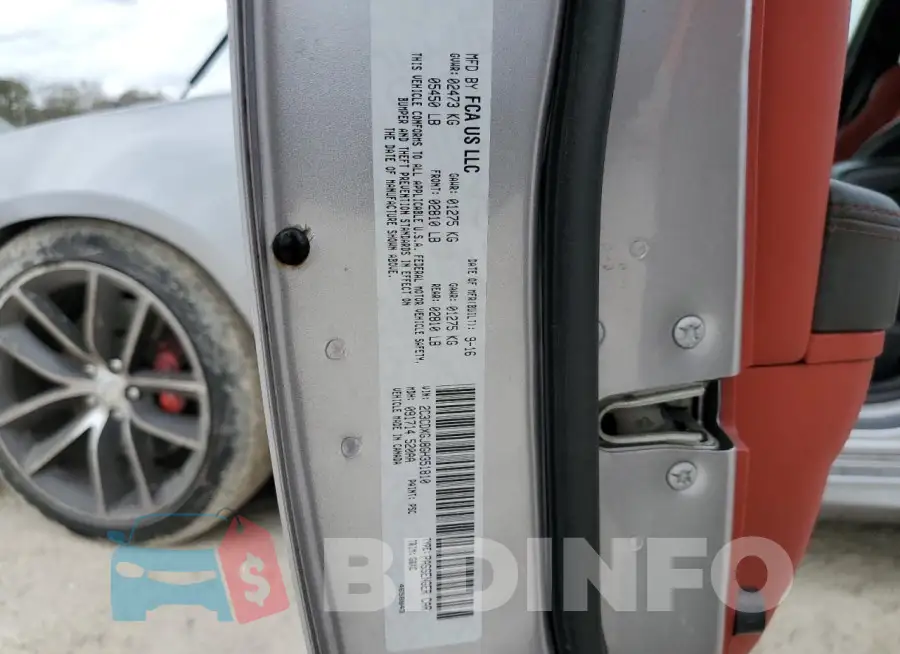 2C3CDXGJ8GH351810 Photo# 12