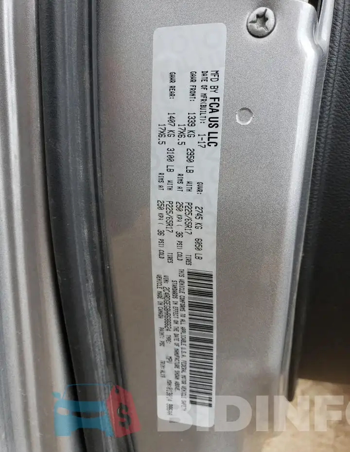 2C4RDGEG8HR686624 Photo# 13