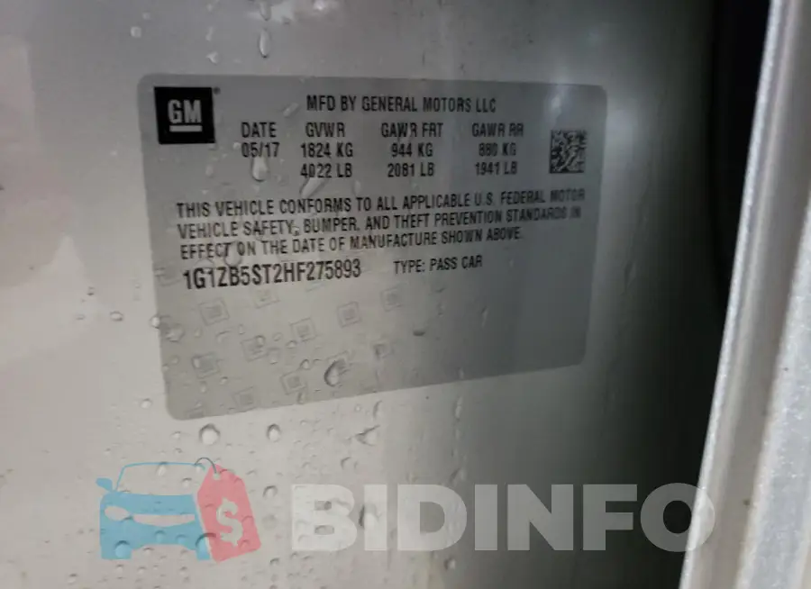 1G1ZB5ST2HF275893 Photo# 12