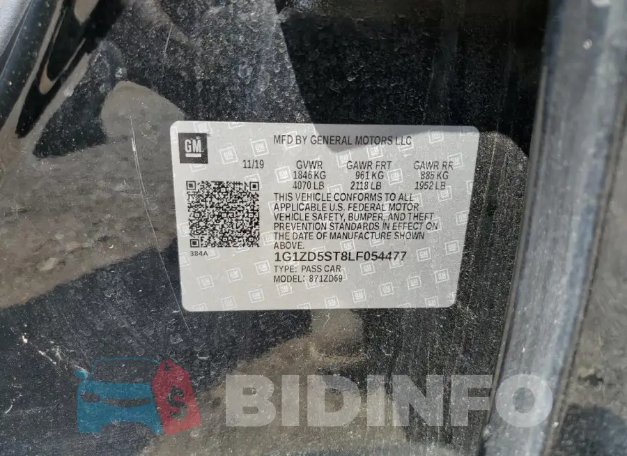 1G1ZD5ST8LF054477 Photo# 12