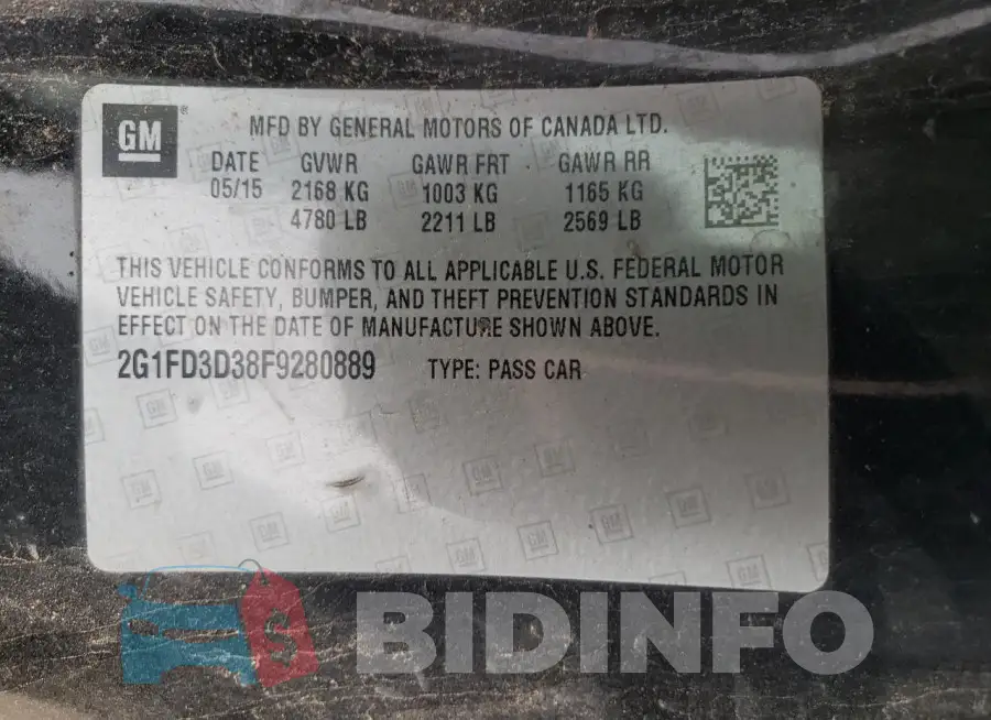 2G1FD3D38F9280889 Photo# 13