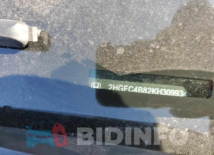 2HGFC4B82KH309934 Photo# 12