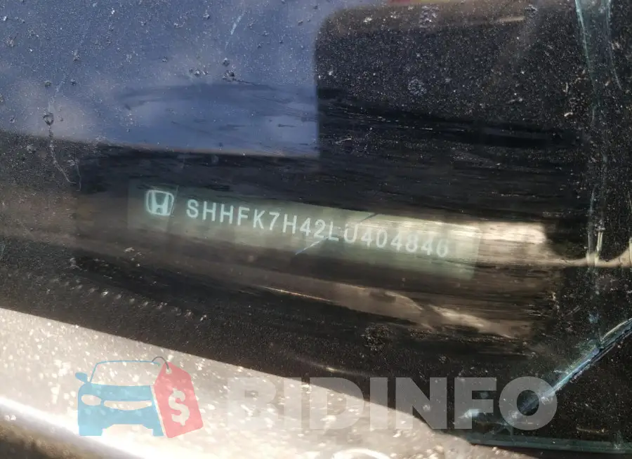 SHHFK7H42LU404846 Photo# 12
