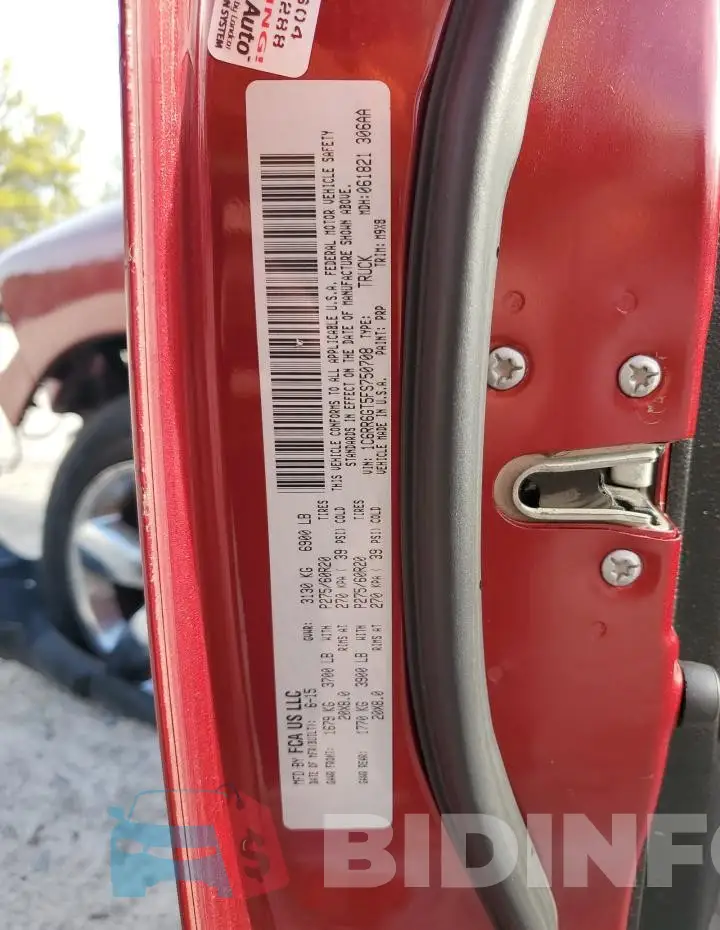 1C6RR6GT5FS750708 Photo# 12