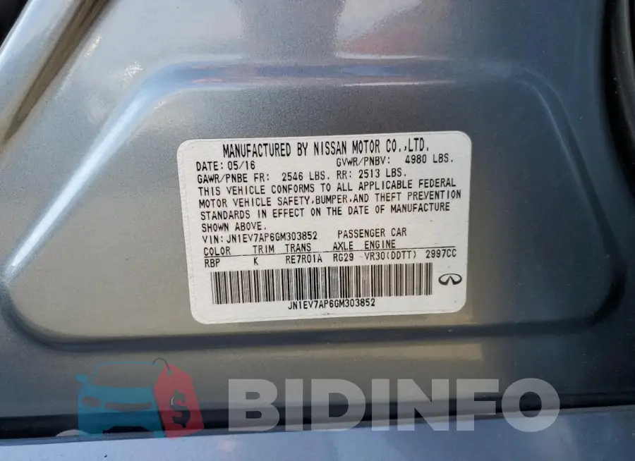 JN1EV7AP6GM303852 Photo# 12