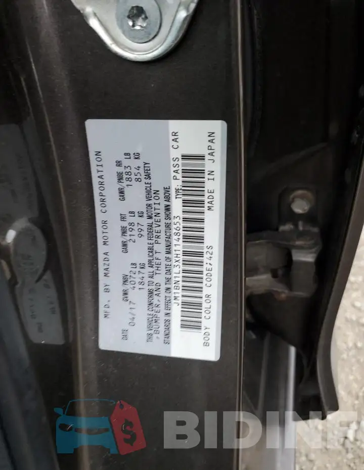 JM1BN1L3XH1148653 Photo# 13