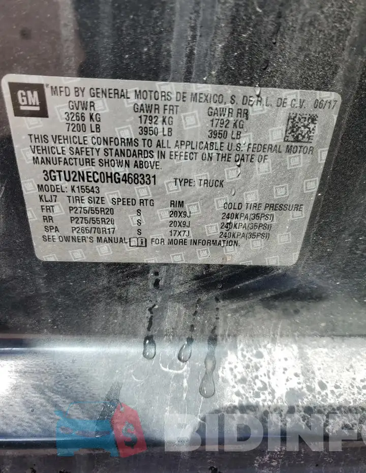 3GTU2NEC0HG468331 Photo# 12