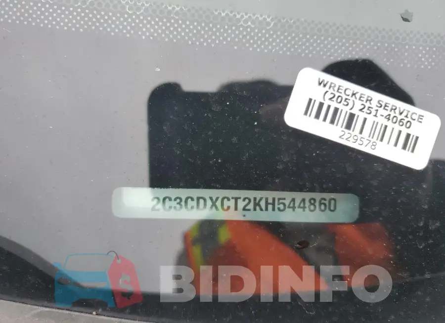 2C3CDXCT2KH544860 Photo# 12