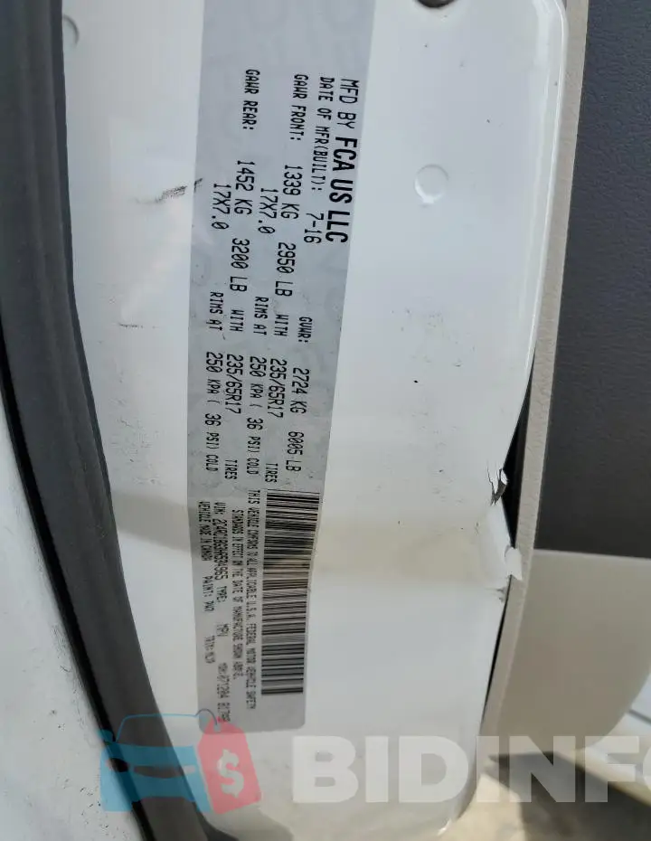 2C4RC1BG3HR534965 Photo# 13