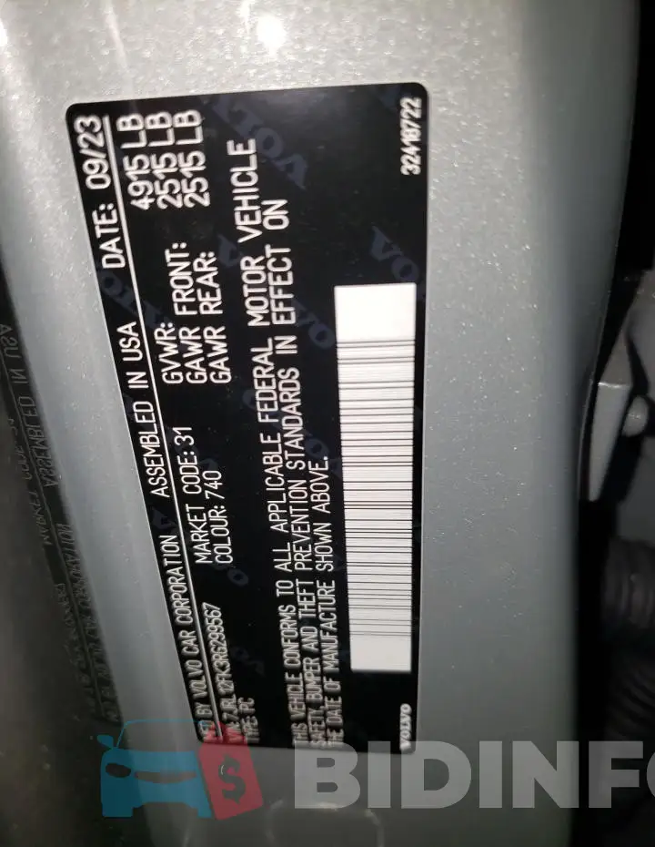 7JRL12FK3RG299567 Photo# 12