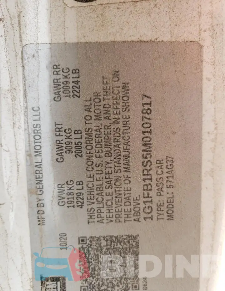 1G1FB1RS5M0107817 Photo# 13