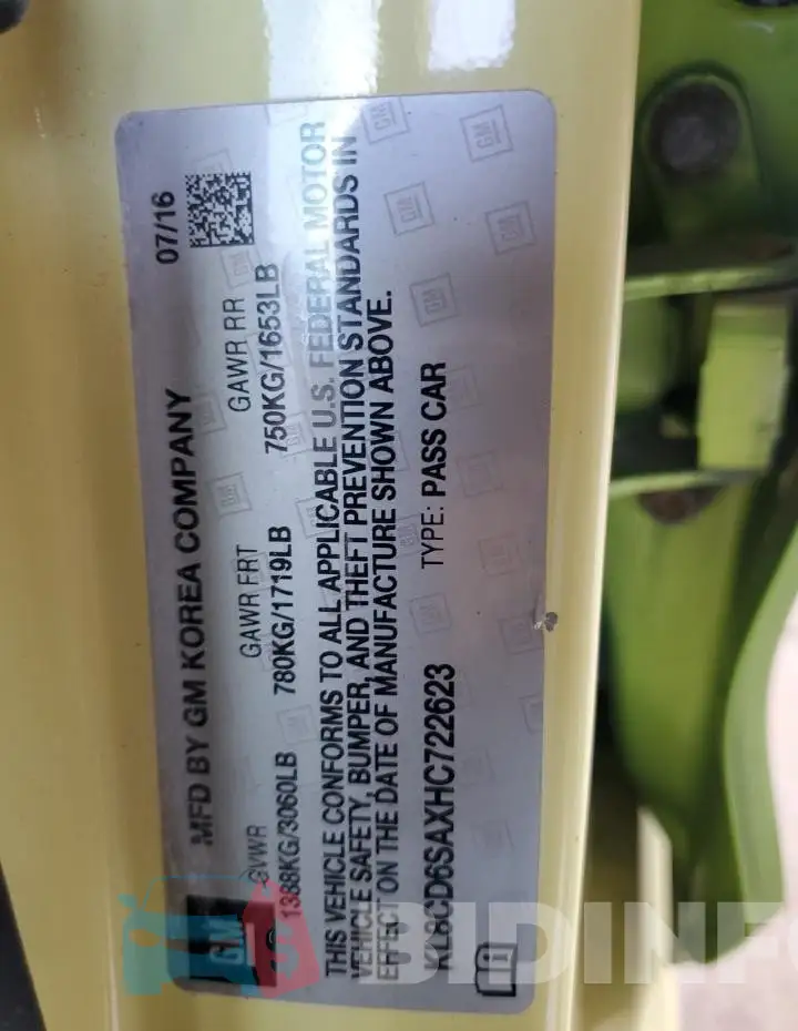 KL8CD6SAXHC722623 Photo# 12