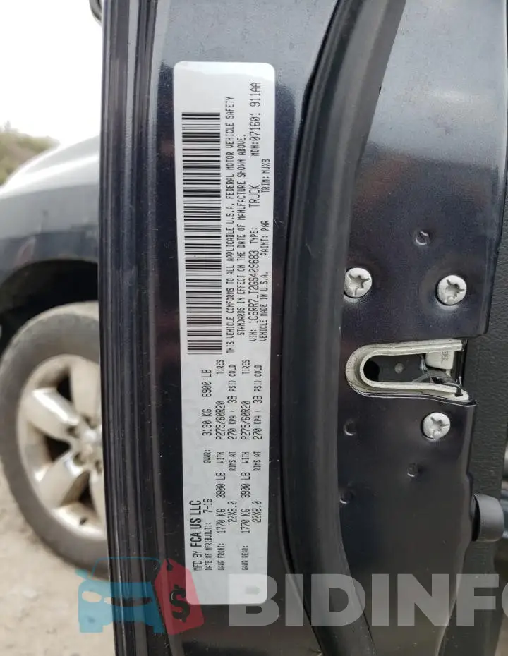 1C6RR7LT2GS409683 Photo# 12