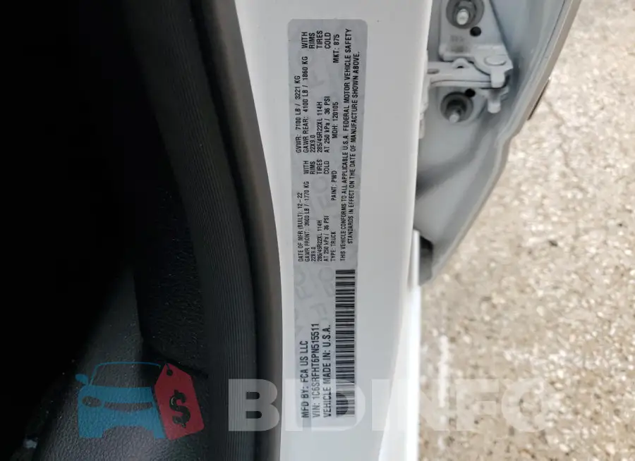 1C6SRFHT6PN515511 Photo# 13