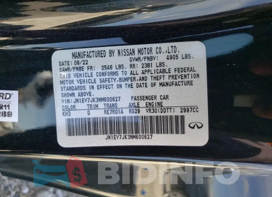 JN1EV7JK3NM600627 Photo# 12