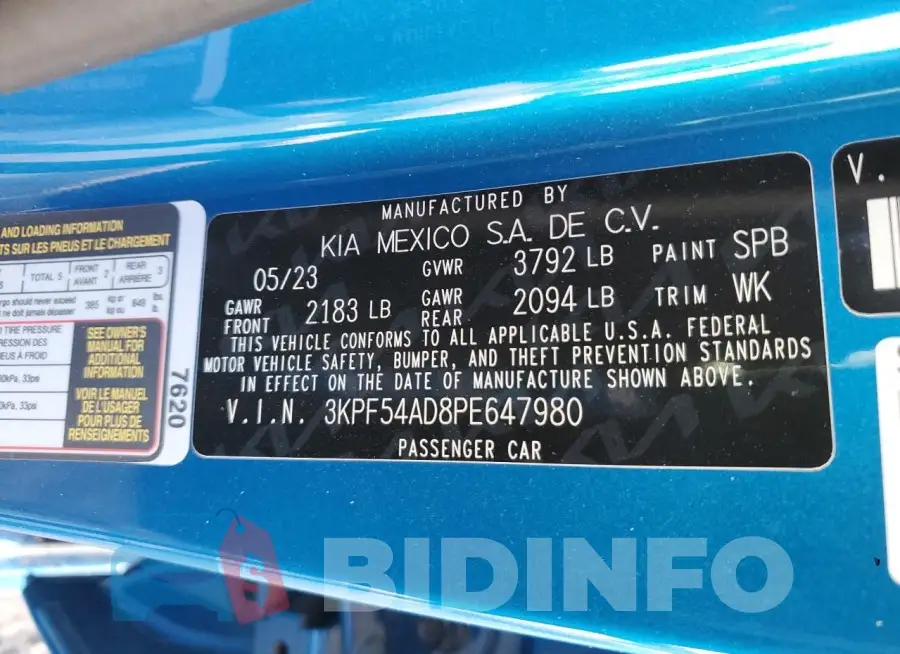 3KPF54AD8PE647980 Photo# 12