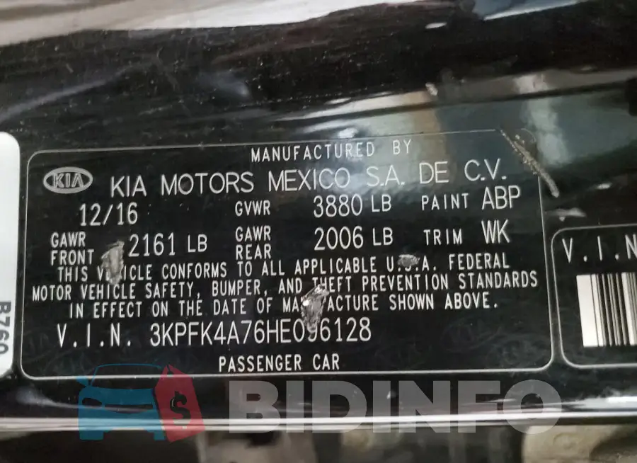 3KPFK4A76HE096128 Photo# 12