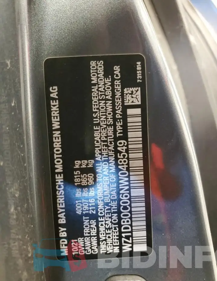 WZ1DB0C06NW048549 Photo# 13