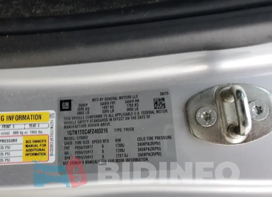 1GTN1TEC4FZ403216 Photo# 12