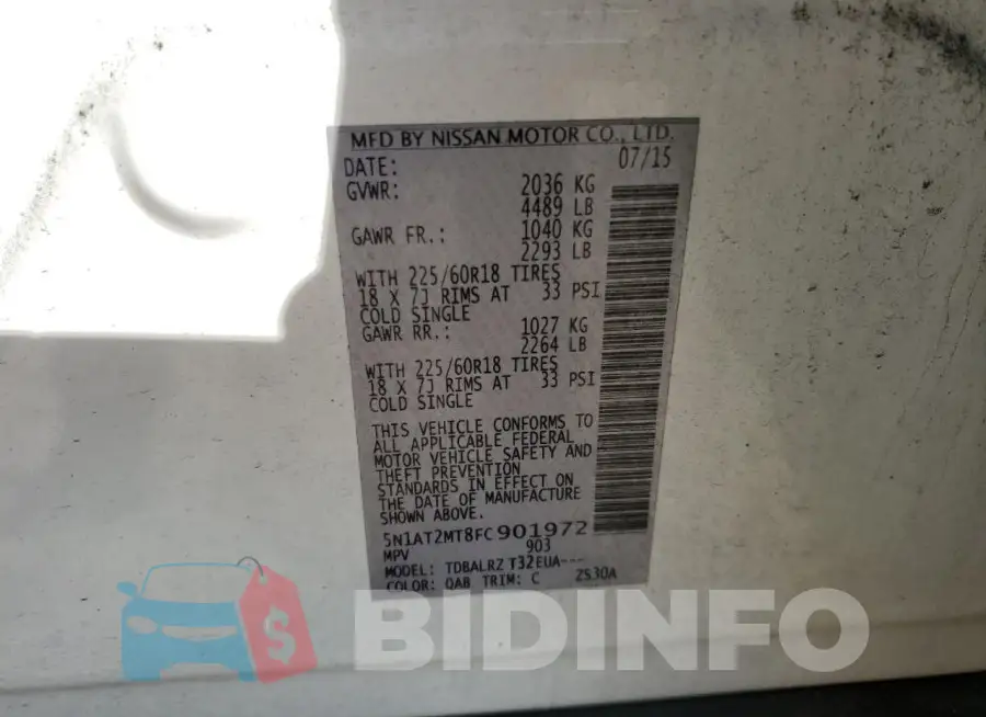5N1AT2MT8FC901972 Photo# 12