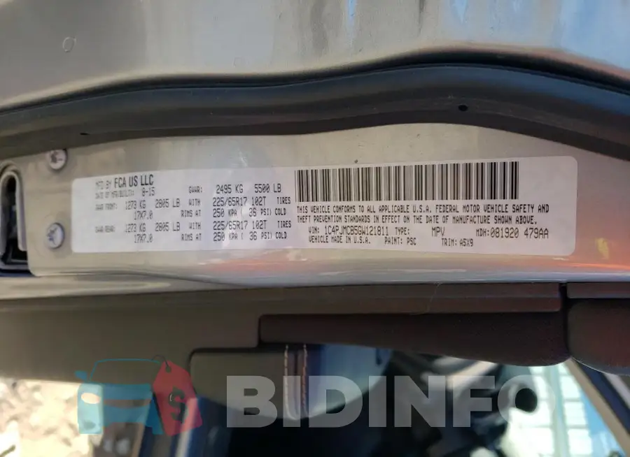 1C4PJMCB5GW121811 Photo# 12