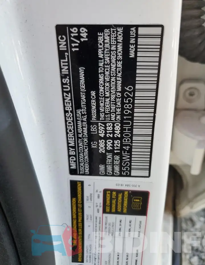 55SWF4JB0HU198526 Photo# 12