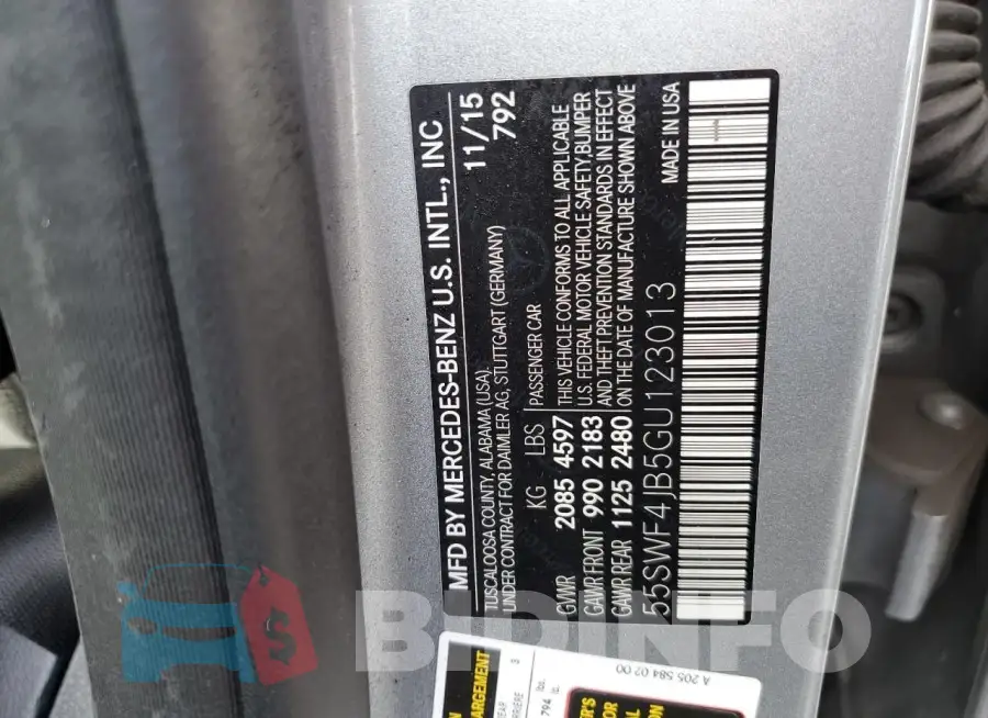 55SWF4JB5GU123013 Photo# 12