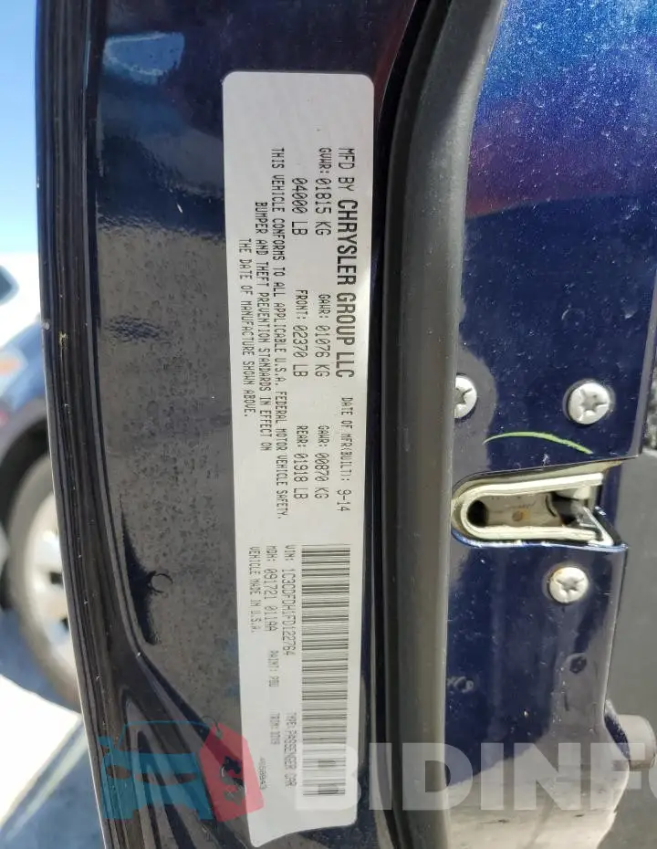 1C3CDFDH1FD122764 Photo# 12