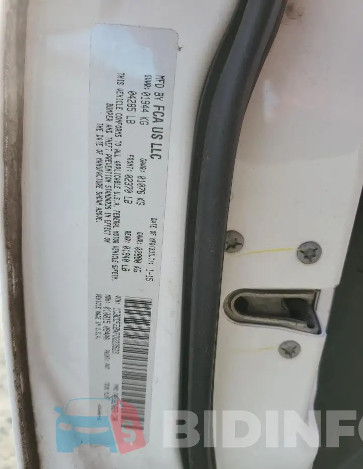 1C3CDFEBXFD223523 Photo# 12