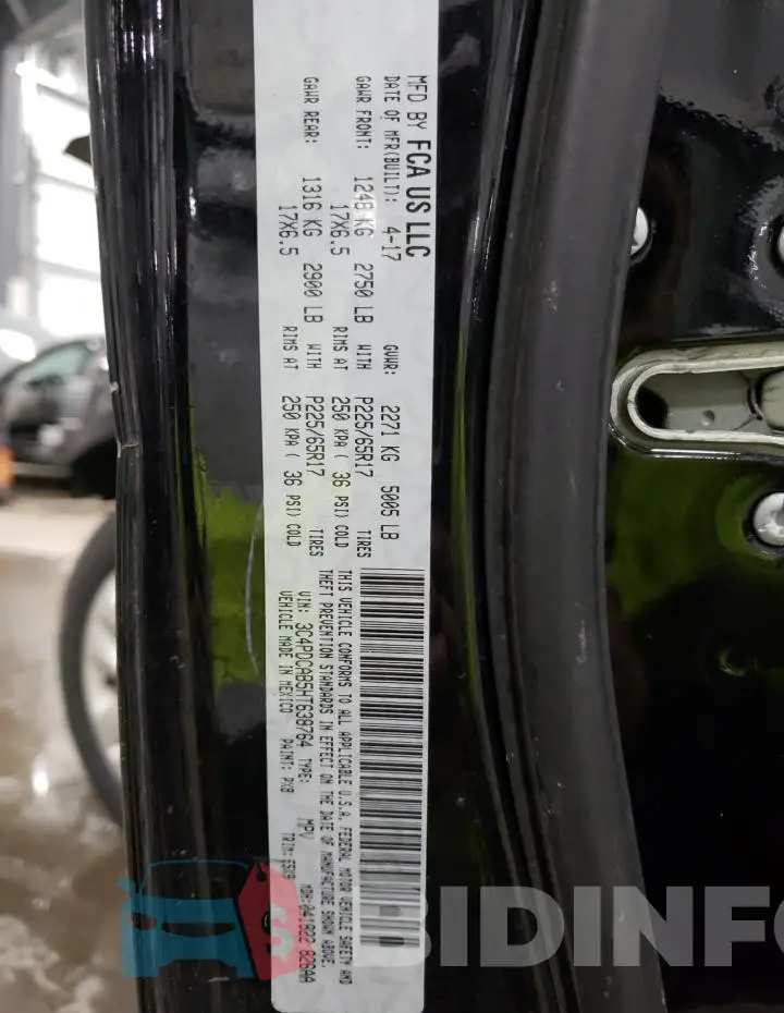3C4PDCAB5HT638764 Photo# 13