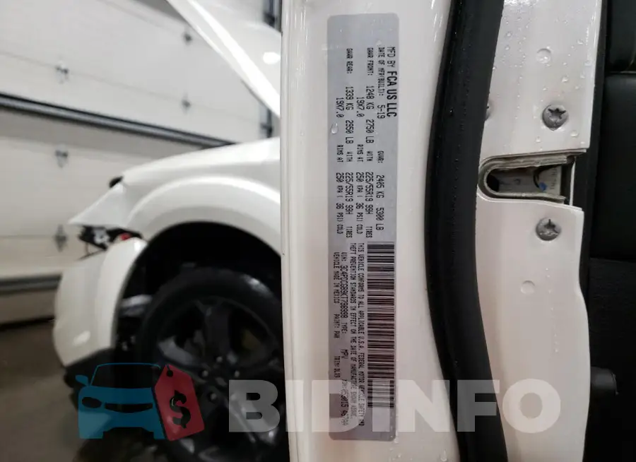 3C4PDCGB9KT798998 Photo# 14