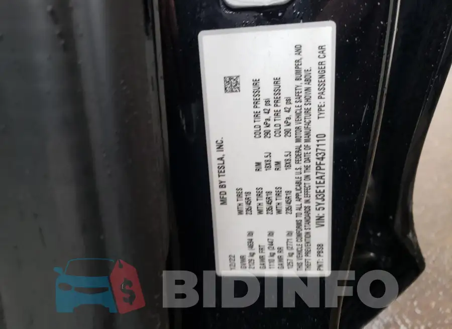 5YJ3E1EA7PF437110 Photo# 12