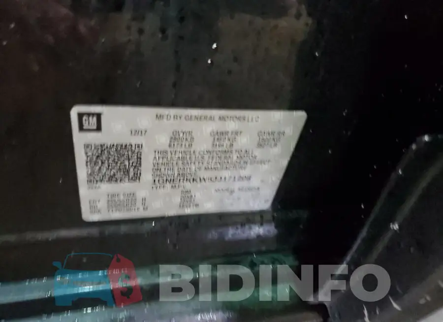 1GNERKKW5JJ171208 Photo# 12