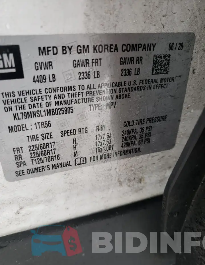 KL79MNSL1MB025805 Photo# 12