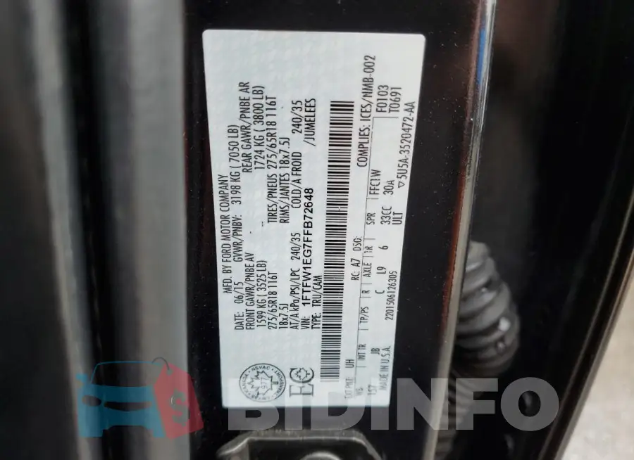 1FTFW1EG7FFB72648 Photo# 12
