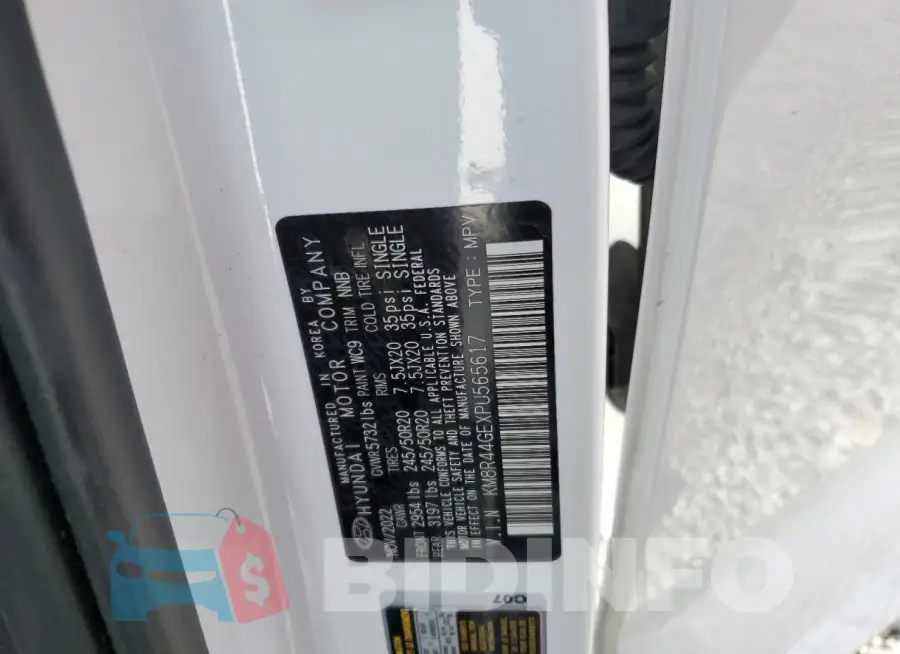 KM8R44GEXPU565617 Photo# 13