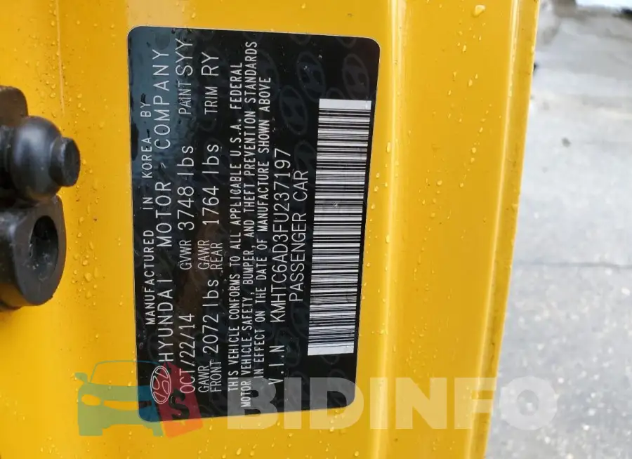 KMHTC6AD3FU237197 Photo# 12