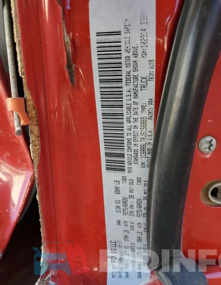 1C6RR6LT0JS156865 Photo# 12