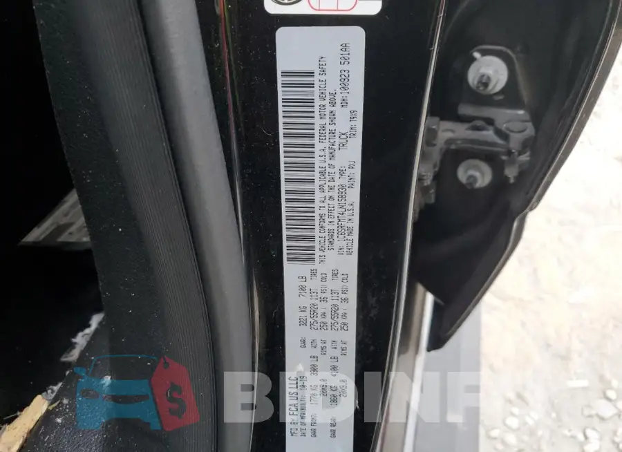 1C6SRFMT4LN158930 Photo# 12