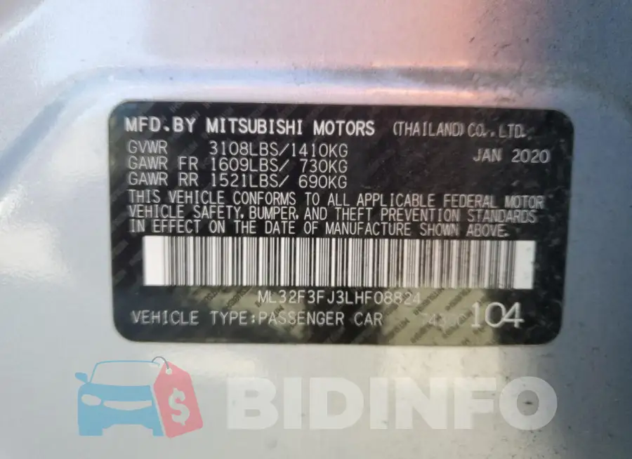 ML32F3FJ3LHF08824 Photo# 13