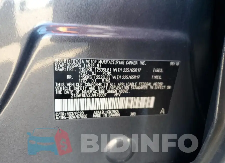 2T3WFREV2JW478337 Photo# 12