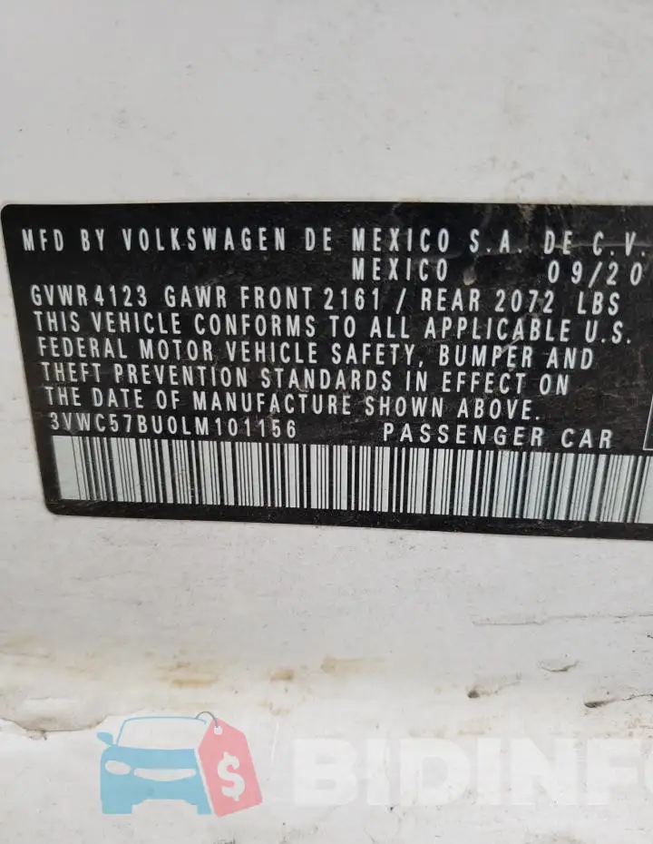 3VWC57BU0LM101156 Photo# 12