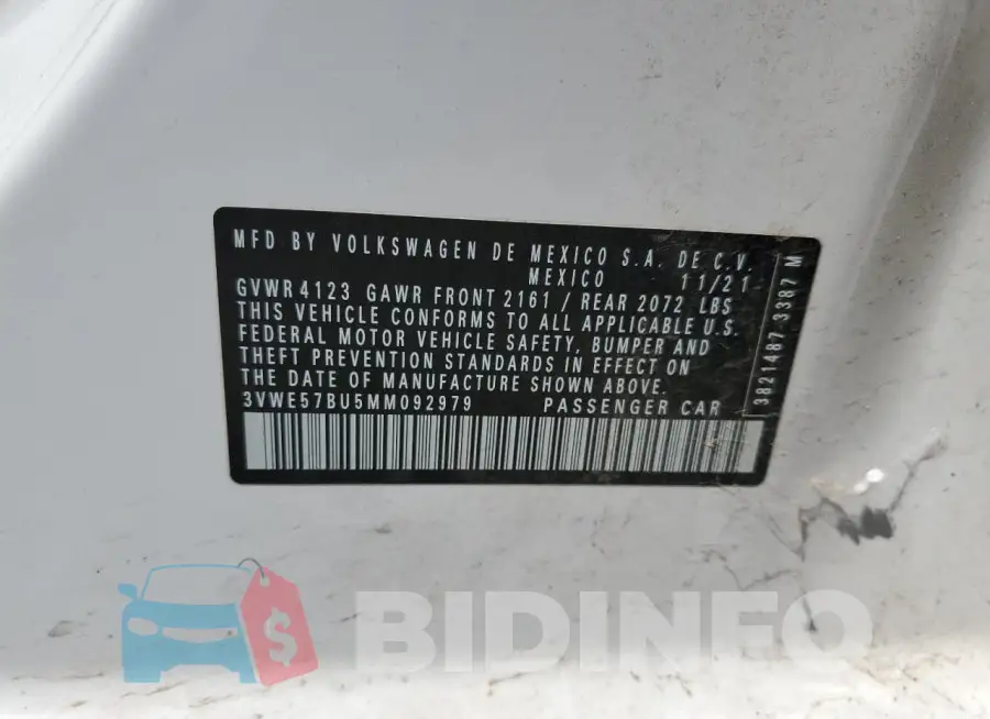 3VWE57BU5MM092979 Photo# 12