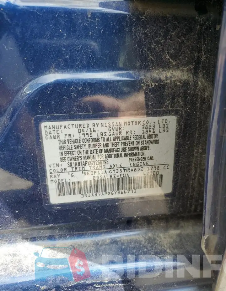 3N1AB7APXGY266793 Photo# 12