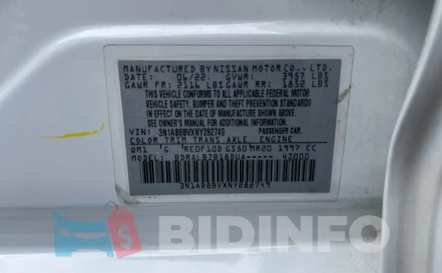 3N1AB8BVXNY282749 Photo# 10