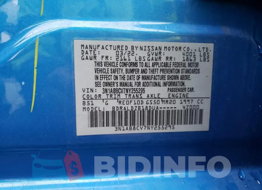 3N1AB8CV7NY255295 Photo# 12