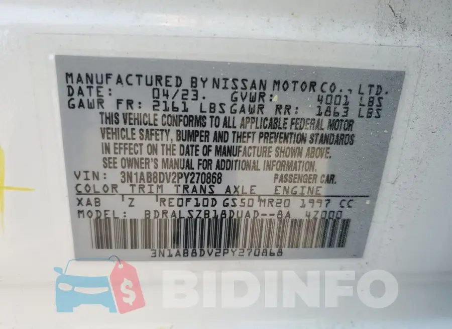 3N1AB8DV2PY270868 Photo# 12