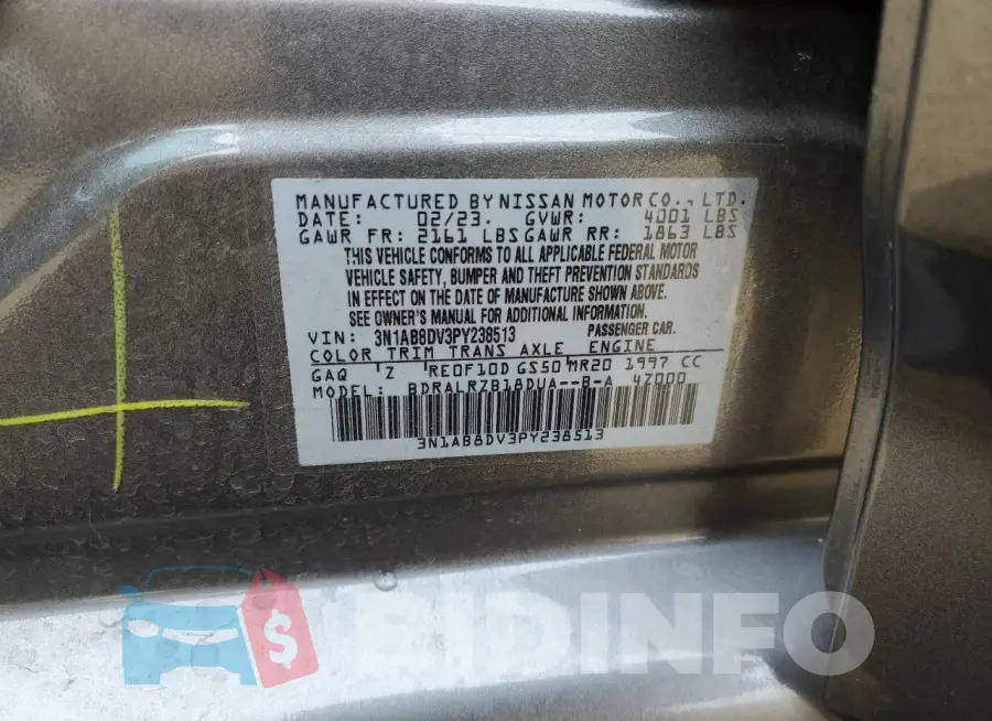 3N1AB8DV3PY238513 Photo# 12