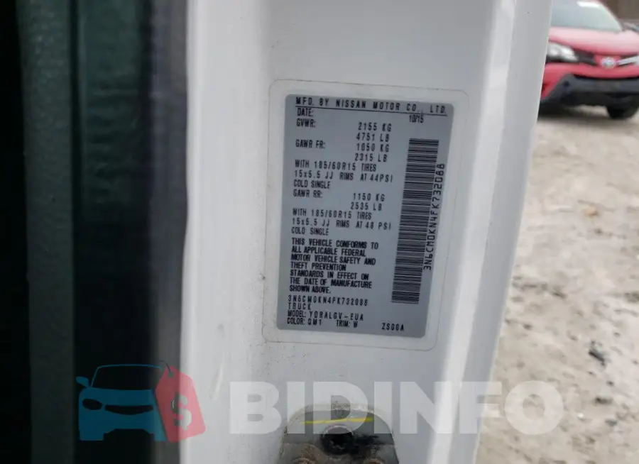 3N6CM0KN4FK732088 Photo# 13