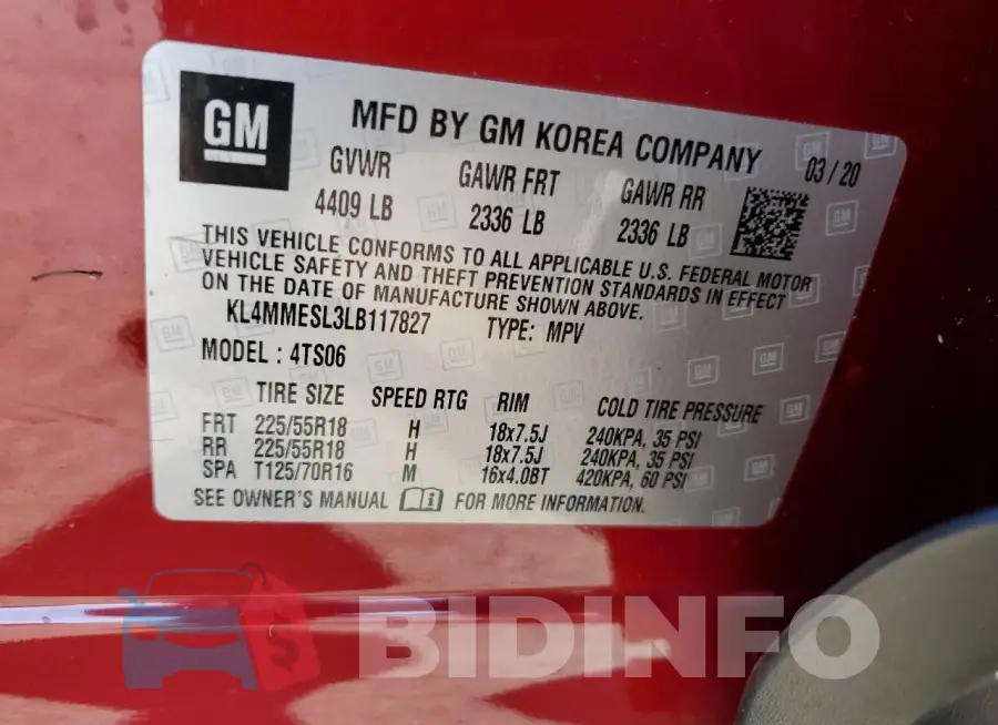 KL4MMESL3LB117827 Photo# 12
